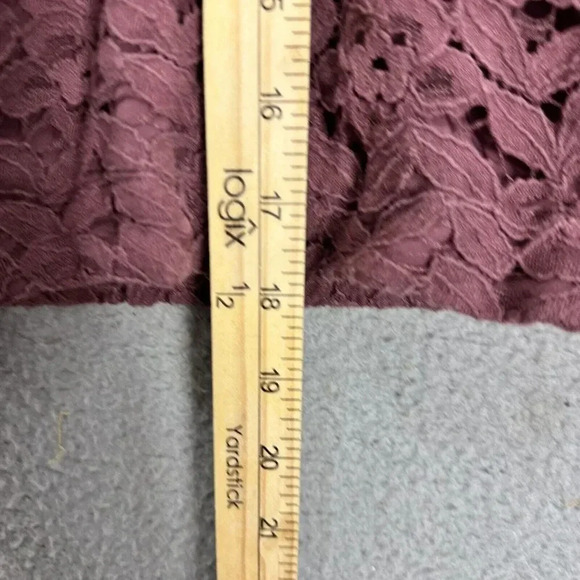 Pins & Needles Anthropologie Jacket Womens XS Pink Floral‎ Lace Zip Dainty Boho - Picture 3 of 6